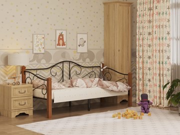 Кровать для детей Гарда 7, 90х200, черная во Владимире