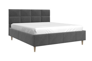 Кровать двуспальная Ханна 160х200 (Холодный Серый) с основанием в Коврове