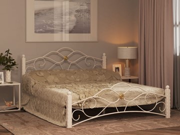 Кровать в спальню Гарда 3, 160х200, белая во Владимире