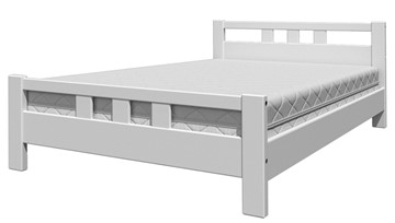 Полуторная кровать Вероника-2 (Белый Античный) 140х200 в Коврове