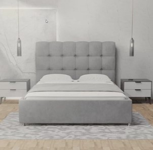 Кровать в спальню Соня Модерна 140х200 с подъемным механизмом и дном во Владимире