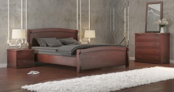 Двуспальная кровать СВ-Стиль Магнат 160*200 с основанием в Коврове