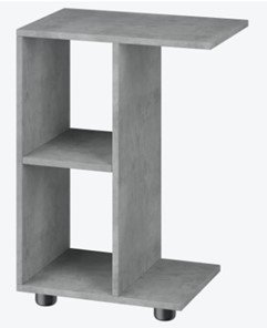 Столик для кровати Ник цвет бетон в Коврове