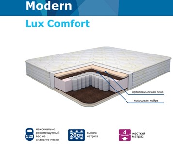 Жесткий матрас Modern Lux Comfort Нез. пр. TFK в Коврове
