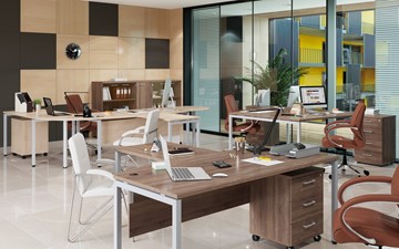 Мебель для персонала Skyland Xten S 1 - один стол с приставным брифингом в Коврове