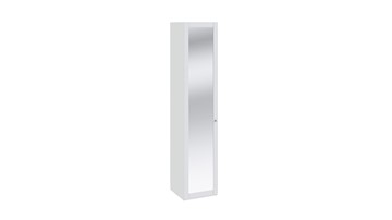 Шкаф для белья Ривьера с зеркалом СМ 241.21.001 (Белый) в Коврове