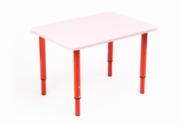 Растущий стол Кузя (Розовый,Красный) в Коврове