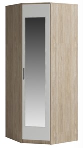 Шкаф угловой Genesis Светлана, с зеркалом, белый/дуб сонома в Коврове