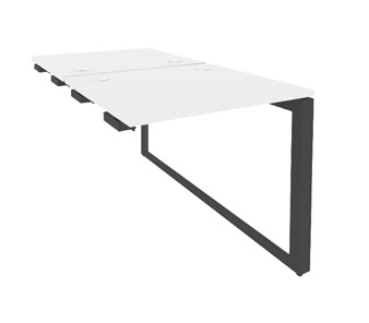 Приставной стол к тумбе O.MO-D.SPR-0.7 Антрацит/Белый бриллиант в Коврове