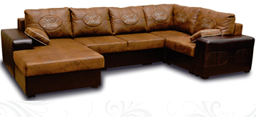 П-образный диван Verdi Плаза 405х210 во Владимире
