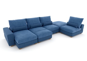 П-образный диван V-10-M П (П1+Д4+Д2+УС+ПС), Memory foam в Коврове
