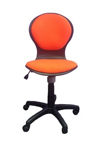 Кресло детское Libao LB-C 03, цвет оранжевый в Коврове