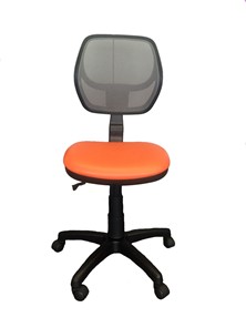 Детское вращающееся кресло Libao LB-C 05, цвет оранжевый в Коврове