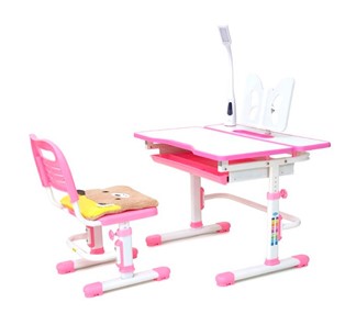 Детский стол-трансформер Rifforma RIFFORMA SET-07, розовый в Коврове