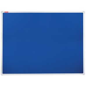 Доска  для объявлений c текстильным покрытием для объявлений 60х90 см синяя, ГАРАНТИЯ 10 ЛЕТ, РОССИЯ, BRAUBERG, 231700 в Коврове