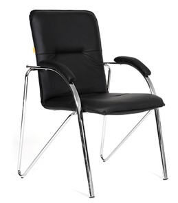 Кресло компьютерное CHAIRMAN 850 Экокожа Terra 118 черная в Коврове