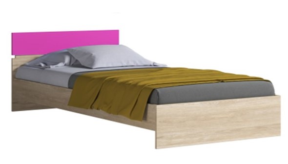 Кровать подростковая Формула, 900 розовый с основанием в Коврове - изображение