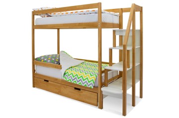Детская двухэтажная кровать Svogen дерево в Коврове