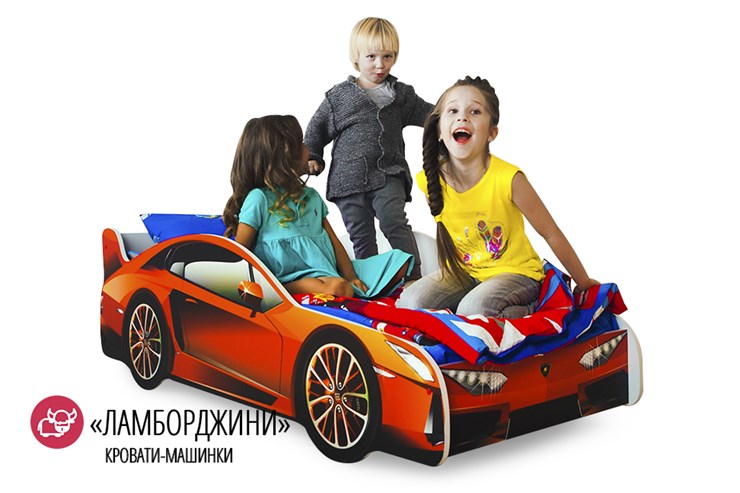 Детская кровать-машина Lamborghini в Коврове - изображение 4