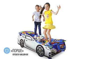 Детская кровать-машина Porsche во Владимире - предосмотр 4