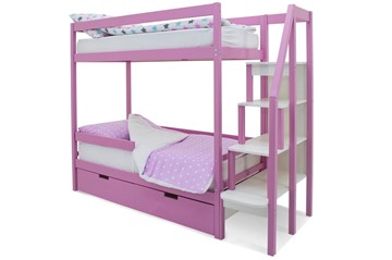 Двухэтажная кровать Svogen розовый в Коврове