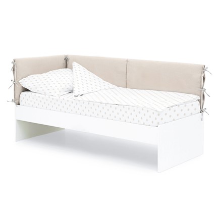 Мягкая кровать Denvas, холодный бежевый в Коврове - изображение