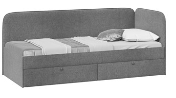 Подростковая кровать Молли тип 1 (80), Микровелюр Scandi Graphite 22 в Коврове