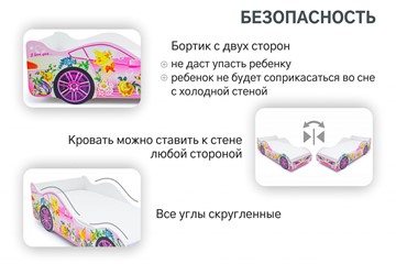 Детская кровать-машина Фея во Владимире - предосмотр 5