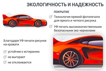 Детская кровать-машина Lamborghini во Владимире - предосмотр 8