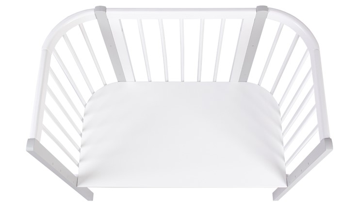 Приставная кровать POLINI Kids Simple 120 Белый / Серый во Владимире - изображение 3