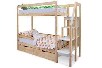 Двухэтажная детская кровать Svogen натура в Коврове