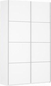Шкаф 2-створчатый Прайм (ДСП/ДСП) 1600x570x2300, белый снег в Коврове