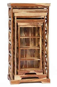 Шкафы для книг Бомбей - 0761A (набор 3 шт.) палисандр, натуральный (natural) арт.10047 в Коврове