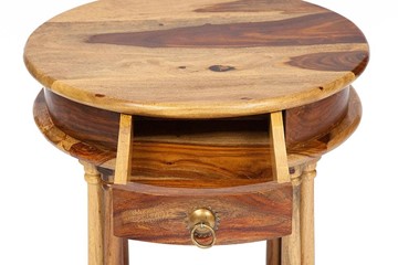 Кофейный столик Бомбей - 1149  палисандр, 45*45*60, натуральный (natural) арт.10049 в Коврове - предосмотр 1