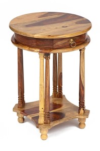 Кофейный столик Бомбей - 1149  палисандр, 45*45*60, натуральный (natural) арт.10049 в Коврове - предосмотр