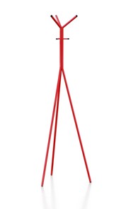 Напольная вешалка Крауз-11, цвет красный во Владимире