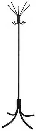 Вешалка для одежды КР-10Л, цвет черный в Коврове - изображение