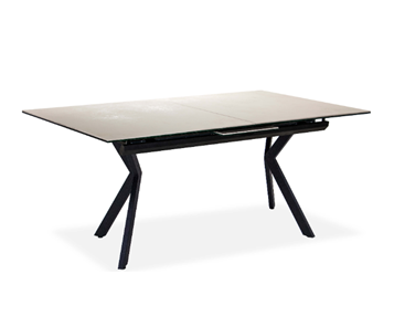 Кухонный стол раскладной Бордо 3CX 180х95 (Oxide Avorio/Графит) в Коврове