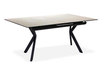 Обеденный раздвижной стол Бордо 1CX 140х85 (Oxide Avorio/Графит) в Коврове