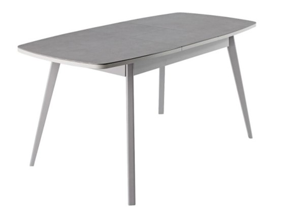 Кухонный раскладной стол Артктур, Керамика, grigio серый, 51 диагональные массив серый в Коврове - изображение