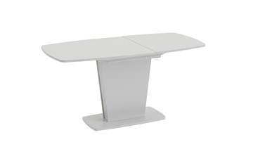 Кухонный стол раскладной Честер тип 2, цвет Белый/Стекло белый глянец во Владимире - предосмотр 1