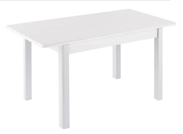 Кухонный стол раскладной Айсберг-01 МДФ, белый МДФ/40 массив прямые белые во Владимире