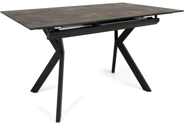 Кухонный раскладной стол Бордо 1CX 140х85 (Oxide Nero/Графит) в Коврове