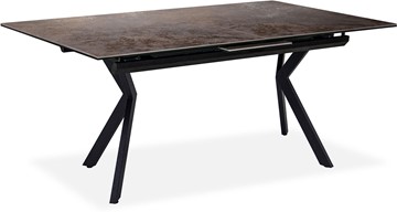 Обеденный раздвижной стол Бордо 3CX 180х95 (Oxide Moro/Графит) в Коврове