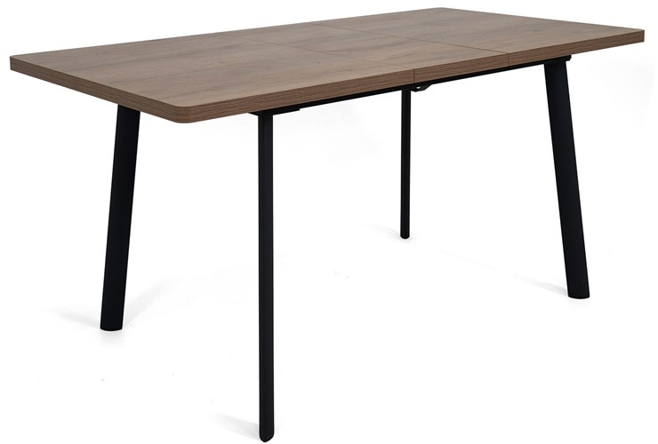 Кухонный стол раскладной Дали-1L(ноги черные, дуб табако) во Владимире - изображение 3