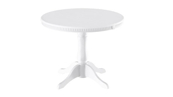Кухонный стол раздвижной Орландо Т1, цвет Белый матовый (Б-111.02.1) во Владимире - изображение