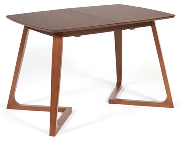 Обеденный раздвижной стол VAKU (Ваку) бук/мдф 80x120+40x75, Коричневый арт.13986 в Коврове