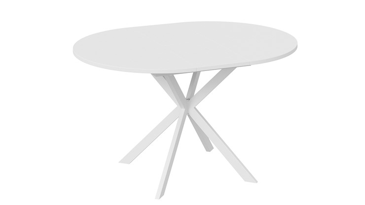 Кухонный стол Мэдисон Тип 1 (Белый муар, Белый) в Коврове - изображение 3