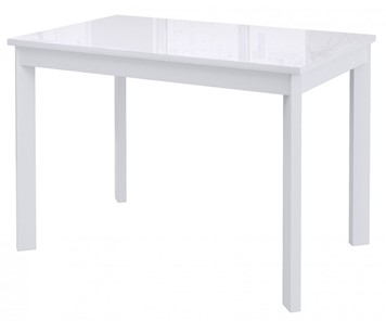 Раздвижной стол Dikline Ls110, стекло белое/ножки белые в Коврове