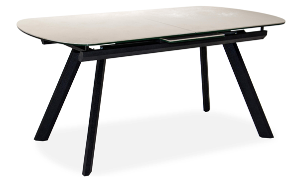 Раздвижной стол Шамони 2CQ 160х90 (Oxide Avorio/Графит) в Коврове - изображение